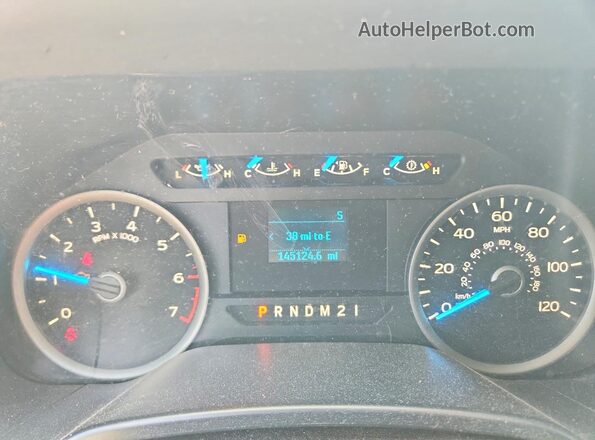 1FTEW1EF4HFC05143 2017 FORD F150 White Սարքավորումների վահանակի տեսք