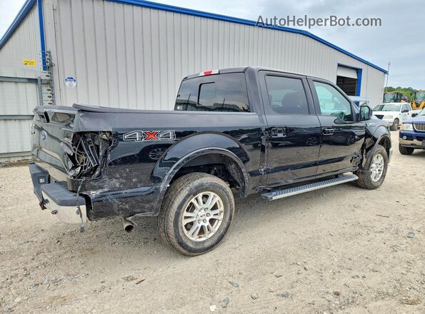 1FTEW1EF4HFC49675 2017 FORD F150 Black Задня права чверть