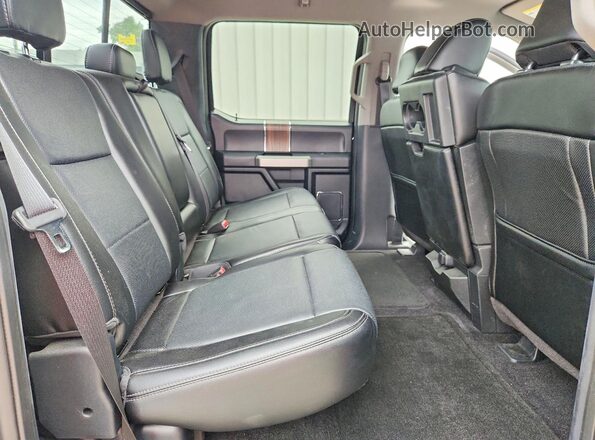 1FTEW1EF4HFC49675 2017 FORD F150 Black Вид задніх сидінь
