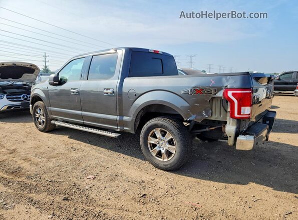 1FTEW1EF5GFB51723 2016 FORD F150 Gray Задня ліва чверть