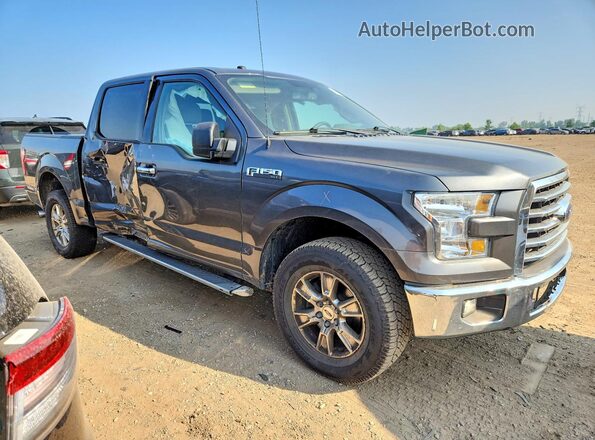 1FTEW1EF5GFB51723 2016 FORD F150 Gray Передня права чверть