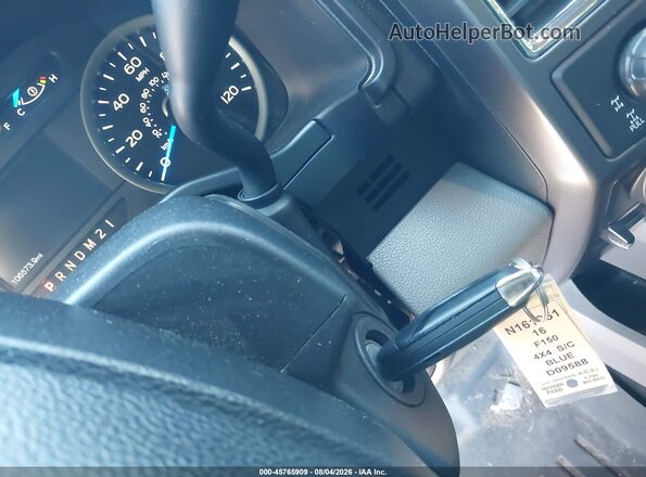 1FTEW1EF5GFD09588 2016 FORD F150 Синий Вид панели приборов