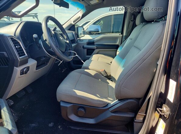 1FTEW1EF5GKE78596 2016 FORD F150 Black Vista interior delantera