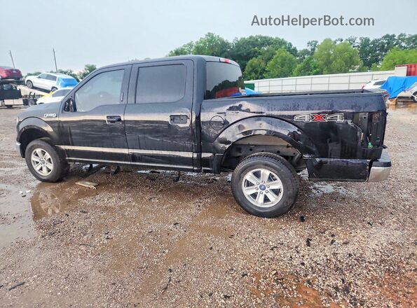 1FTEW1EF5GKE78596 2016 FORD F150 Black Trasero izquierdo