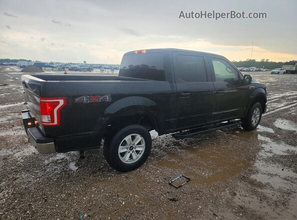 1FTEW1EF5GKE78596 2016 FORD F150 Black Trasero derecho