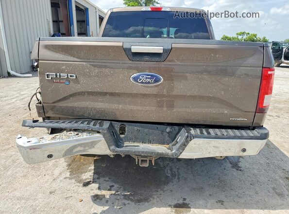 1FTEW1EF5GKF98852 2016 FORD F150 Tan Вид ззаду