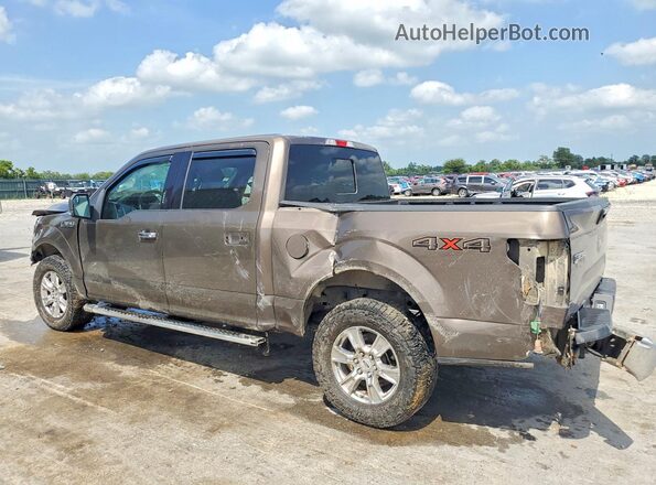 1FTEW1EF5GKF98852 2016 FORD F150 Tan Задня ліва чверть
