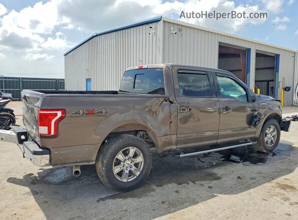 1FTEW1EF5GKF98852 2016 FORD F150 Tan Задня права чверть