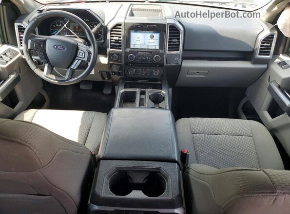 1FTEW1EF5GKF98852 2016 FORD F150 Tan Вид панелі приладів