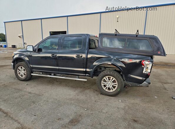1FTEW1EF5HFC38443 2017 FORD F150 Black Հետևի ձախ