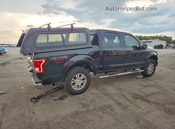 1FTEW1EF5HFC38443 2017 FORD F150 Black Հետևի աջ