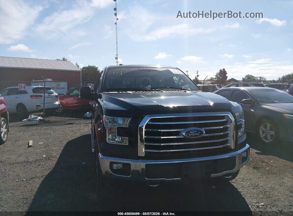 1FTEW1EF5HKC15915 2017 FORD F150 Черный Вид спереди