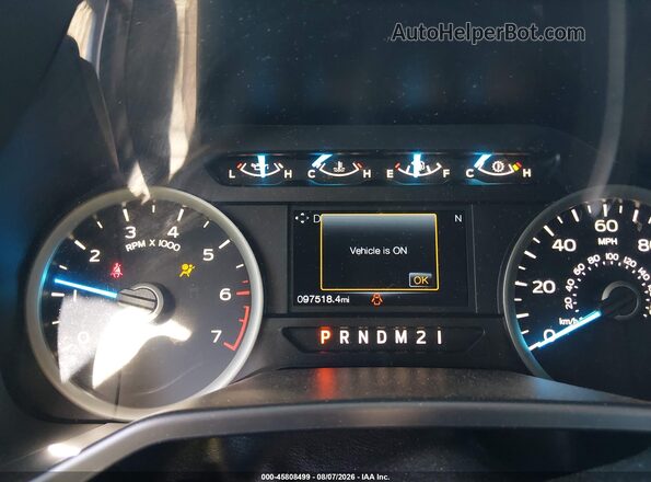 1FTEW1EF5HKC15915 2017 FORD F150 Черный Вид задних сидений