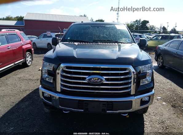1FTEW1EF5HKC15915 2017 FORD F150 Черный Вид щитка приборов