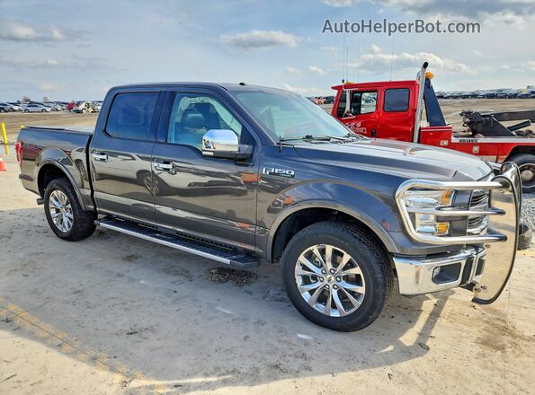 1FTEW1EF5HKC52060 2017 FORD F150 Charcoal უკანა სავარძლების ხედი