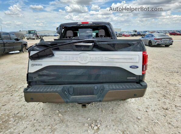 1FTEW1EF6GFC05742 2016 FORD F150 Black Rear view