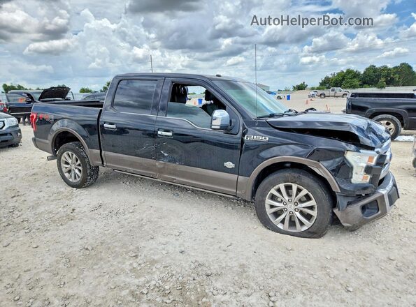 1FTEW1EF6GFC05742 2016 FORD F150 Black Front right
