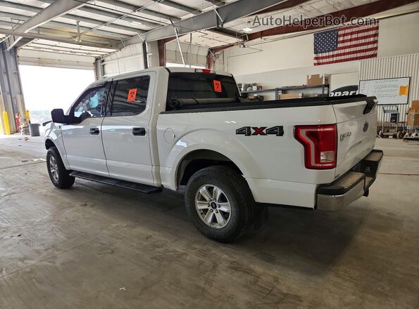 1FTEW1EF6GFC08477 2016 FORD F150 White Задня ліва чверть