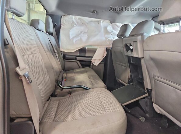 1FTEW1EF6GFC08477 2016 FORD F150 White Вид задніх сидінь