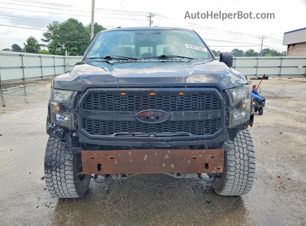 1FTEW1EF6GKF88394 2016 FORD F150 Black Vista frontal