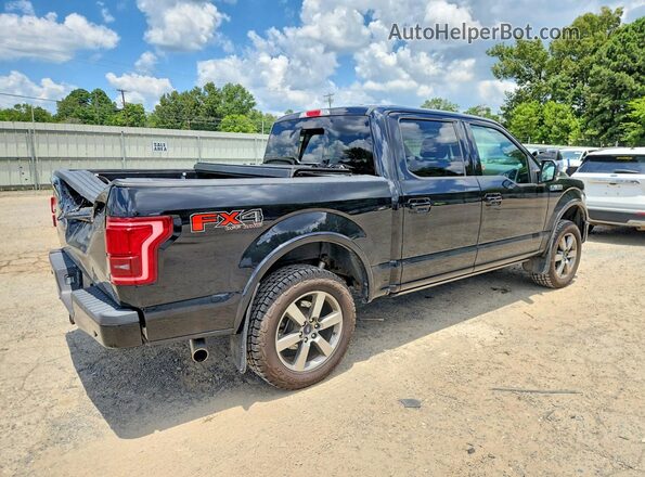1FTEW1EF6HFC69541 2017 FORD F150 Black Հետևի աջ