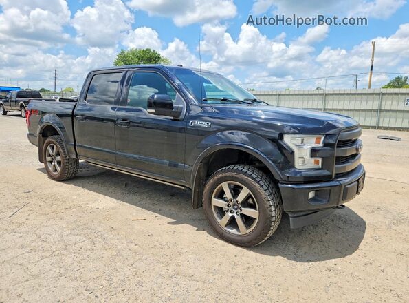 1FTEW1EF6HFC69541 2017 FORD F150 Black Առջևի աջ