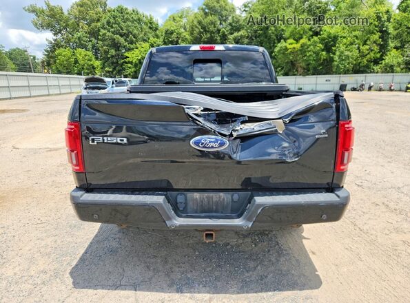 1FTEW1EF6HFC69541 2017 FORD F150 Black Հետևի տեսք