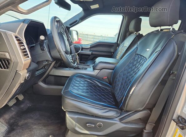 1FTEW1EF7GFA24763 2016 FORD F150 White Вид салону спереду