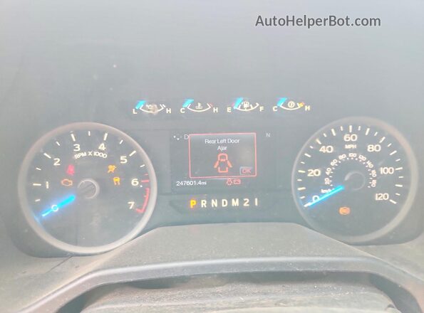1FTEW1EF7GFB37774 2016 FORD F150 Gray Սարքավորումների վահանակի տեսք