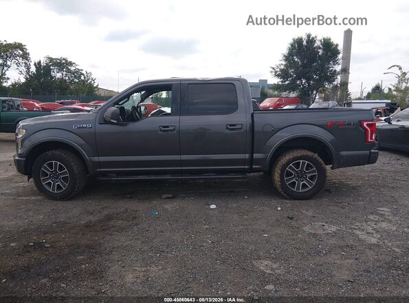 1FTEW1EF7GFC97377 2016 FORD F150 Gray Սալոնի 360 աստիճան տեսք