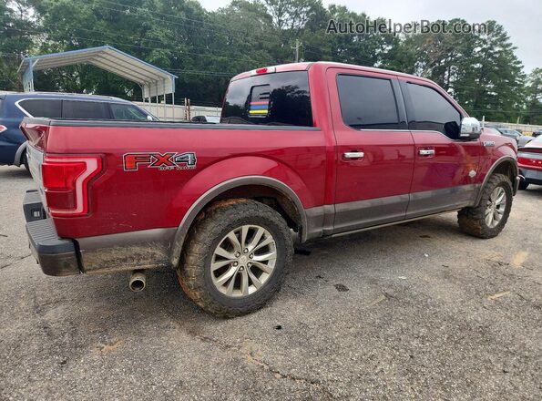 1FTEW1EF7HFB62076 2017 FORD F150 Red Rear right