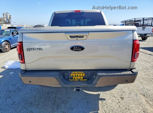 1FTEW1EF7HKC42839 2017 FORD F150 Tan უკანა ხედი