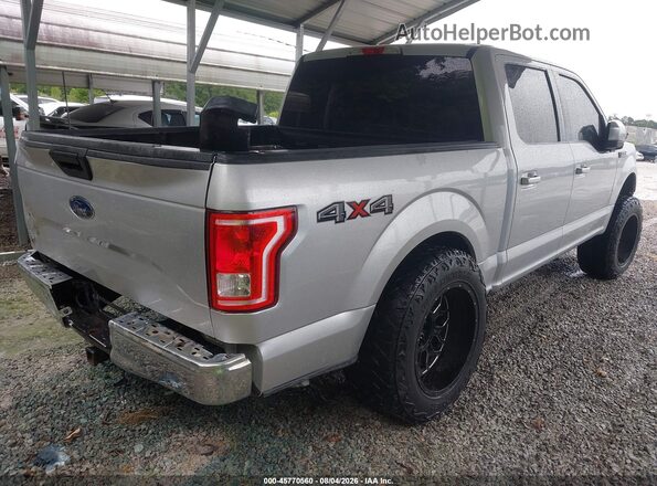 1FTEW1EF7HKD44478 2017 FORD F150 Gray Tył prawy