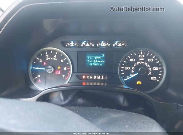 1FTEW1EF7HKD44478 2017 FORD F150 Gray Widok tylnych siedzeń