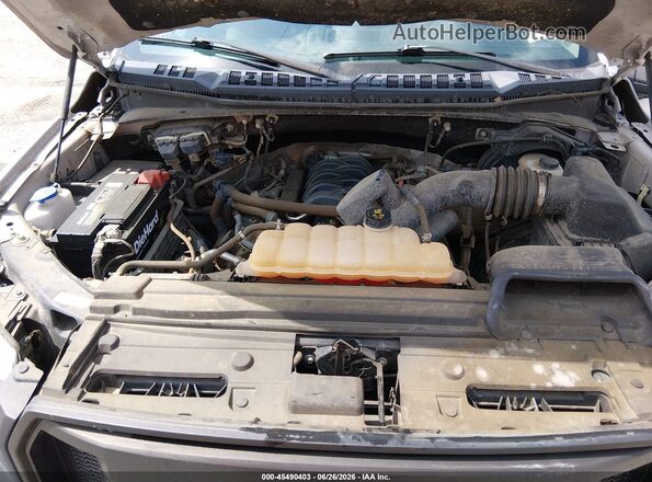 1FTEW1EF7HKE40451 2017 FORD F150 Серебряный Вид сзади