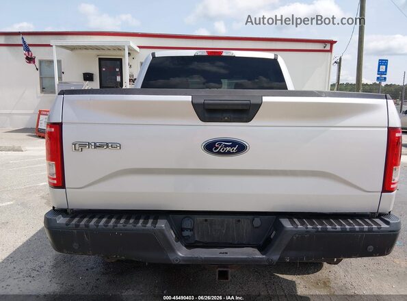 1FTEW1EF7HKE40451 2017 FORD F150 Серебряный Вид спереди