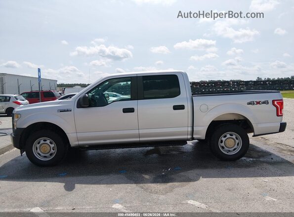 1FTEW1EF7HKE40451 2017 FORD F150 Серебряный 
