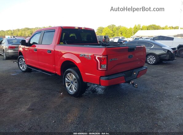 1FTEW1EF8HKE07331 2017 FORD F150 Red Rear left