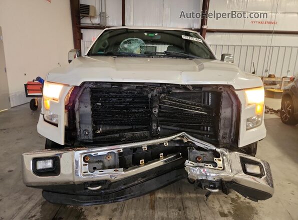 1FTEW1EF9GFC63599 2016 FORD F150 White Widok z przodu