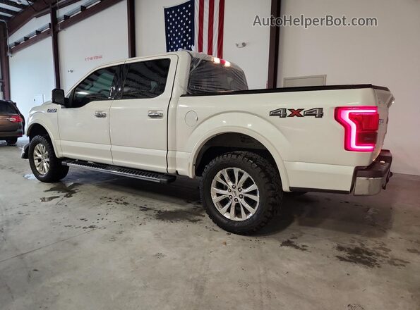1FTEW1EF9GFC63599 2016 FORD F150 White Tył lewy