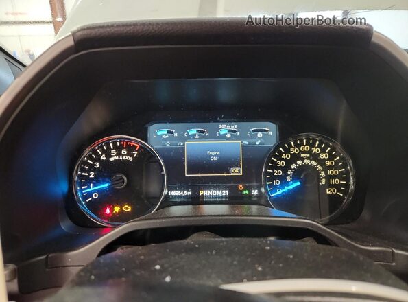 1FTEW1EF9GFC63599 2016 FORD F150 White Widok zestawu wskaźników