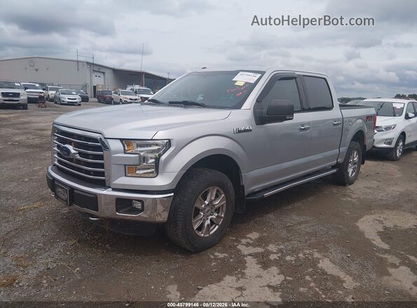 1FTEW1EF9GFC66499 2016 FORD F150 Silver Przód lewy