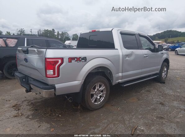 1FTEW1EF9GFC66499 2016 FORD F150 Silver Tył prawy