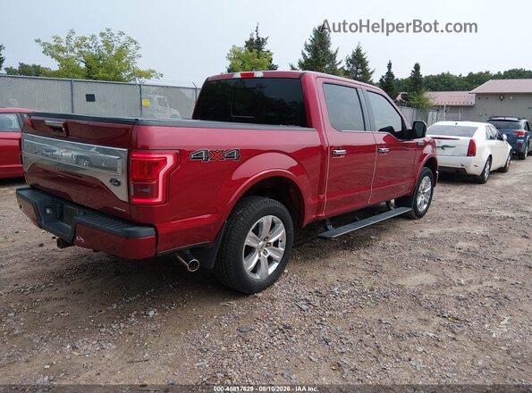 1FTEW1EF9GFD21677 2016 FORD F150 Red Հետևի աջ