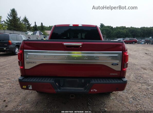 1FTEW1EF9GFD21677 2016 FORD F150 Red 