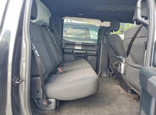 1FTEW1EF9HFC64446 2017 FORD F150 Серый Вид задних сидений