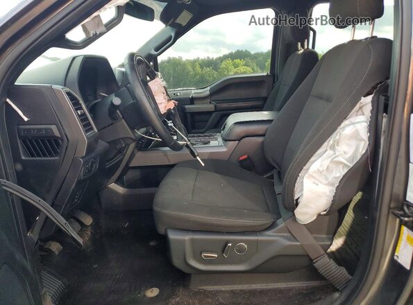 1FTEW1EF9HFC64446 2017 FORD F150 Серый Вид салона спереди
