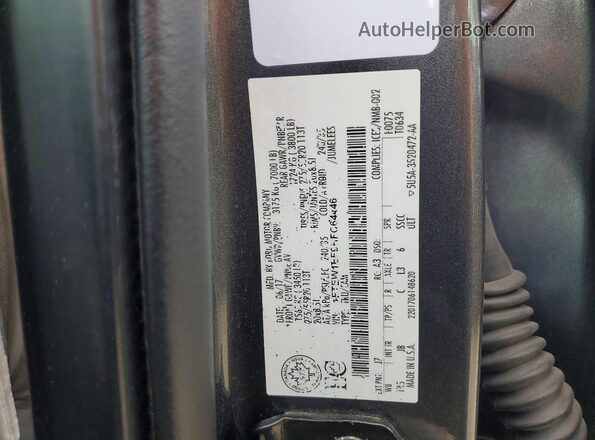 1FTEW1EF9HFC64446 2017 FORD F150 Серый Вид подкапотного пространства