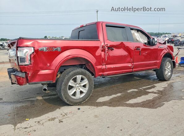 1FTEW1EFXGFB24341 2016 FORD F150 Red Հետևի աջ