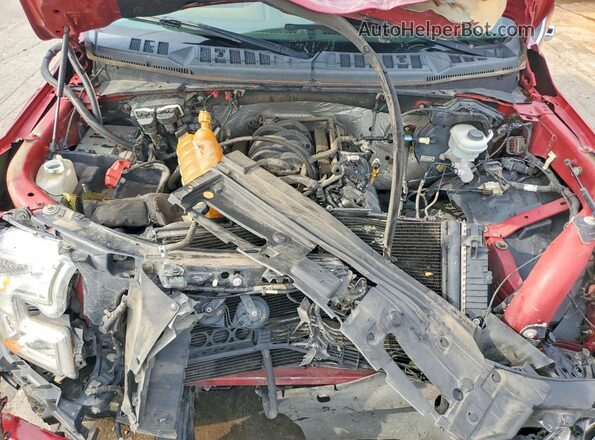 1FTEW1EFXGFB24341 2016 FORD F150 Red Սալոնի հետևի տեսք